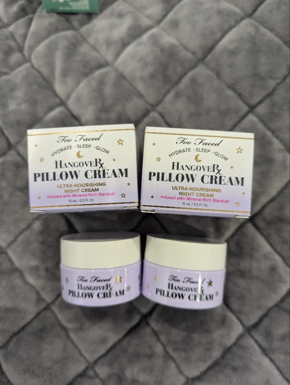 Too Faced Hangover Pillow Cream - 2x Mini 15ml